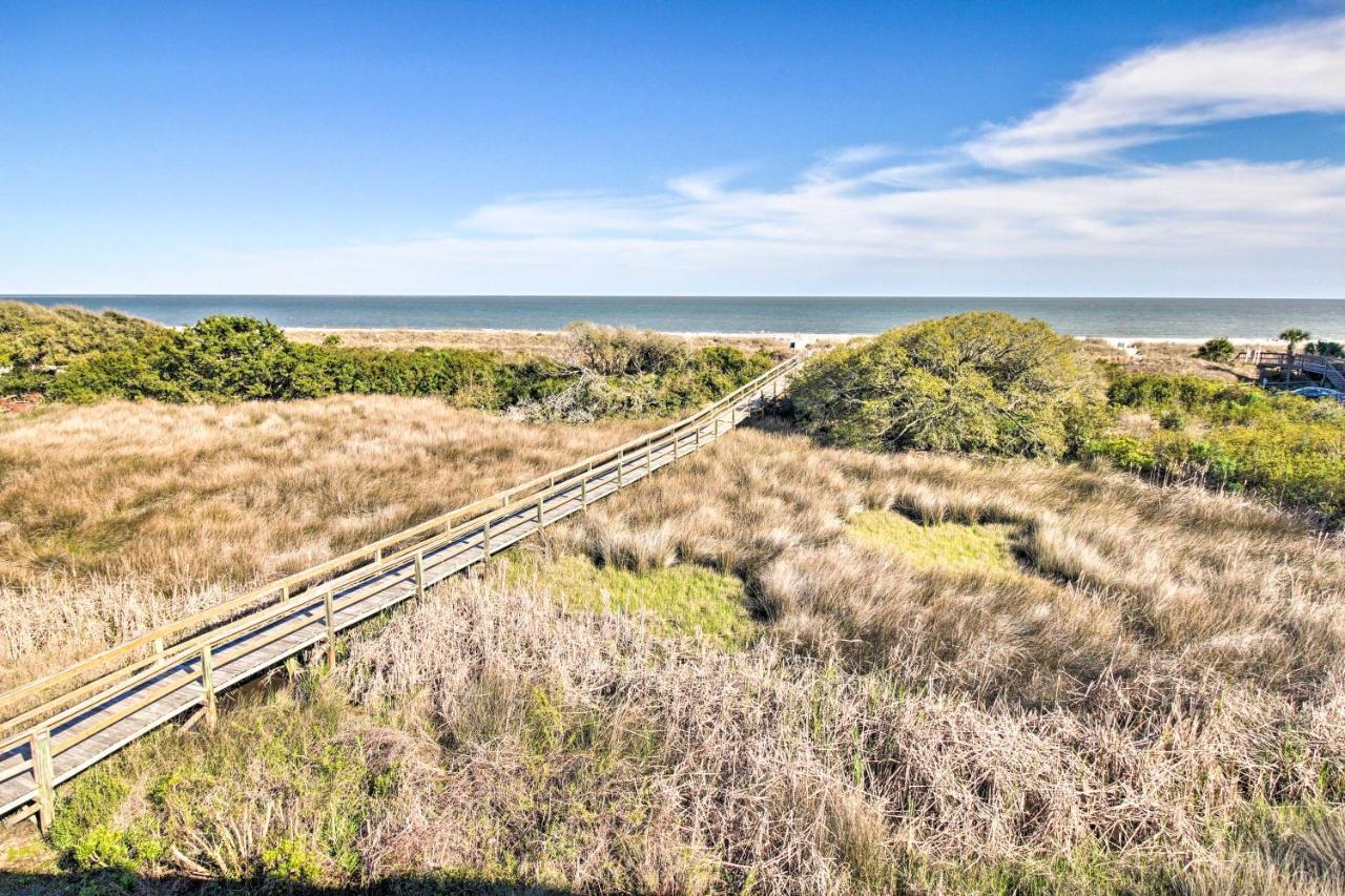 Oceanfront Condo With Beach View, Pool And Tennis! Hilton Head Island Exterior photo